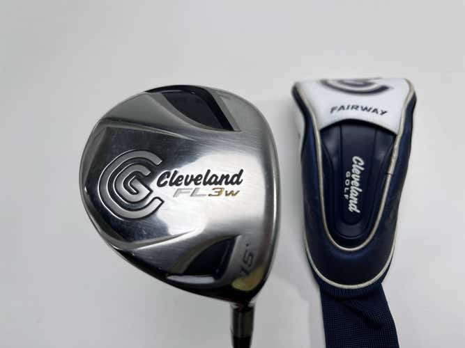 Cleveland Launcher FL 3 Fairway Wood 15* Miyazaki C.Kua 43 Code 7511 Reg RH HC