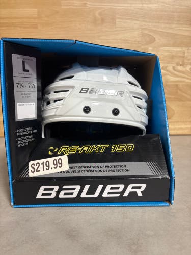 Large Bauer Re-Akt 150 Helmet (New)