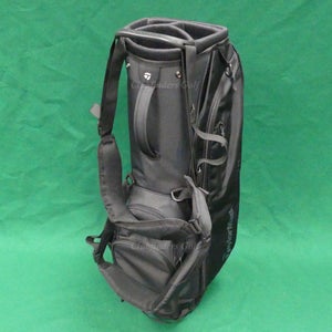 TaylorMade 2024 TM24 FlexTech Black Golf Stand Bag w/ Raincover