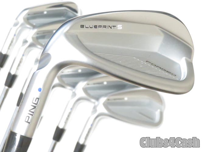 PING Blueprint S Irons Blue Dot NS PRO Modus3 Tour 105 Stiff 4-P LEFT  Shop Wear