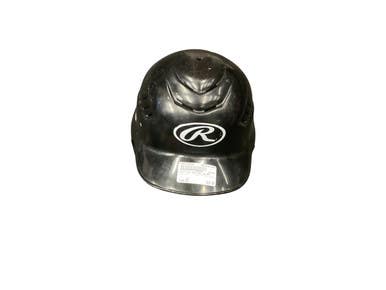 Used Rawlings BATTING HELMET Batting Helmet No Mask Black One Size 11846-S000104636