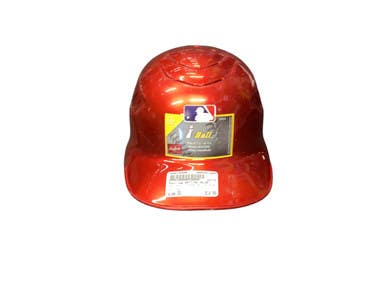 Used Rawlings BATTING HELMET Batting Helmet No Mask Red One Size 11846-S000104696