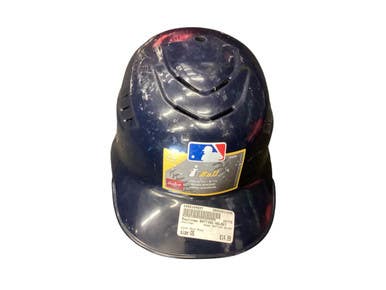 Used Rawlings BATTING HELMET Batting Helmet No Mask Navy Blue One Size 11846-S000104697