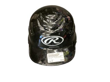 Used Rawlings BATTING HELMET Batting Helmet No Mask Black One Size 11846-S000104694