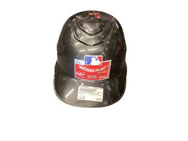 Used Rawlings BATTING HELMET Batting Helmet No Mask Black One Size 11846-S000104692