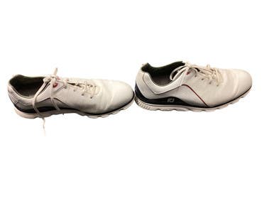 Used Foot Joy Mens Golf Shoes White Senior 10.5 11846-S000104723