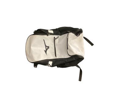Used Mizuno BAT BAG BB/SB Player Carry Bag White 11846-S000104668
