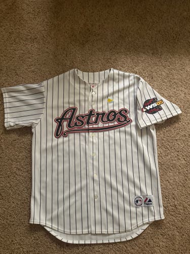 Houston Astros 2005 World Series Vintage Jersey Men’s Large