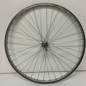 Vintage Araya 6-Speed Silver Aluminum 26" MTN Bike Wheelset Joytech Sealed Hubs