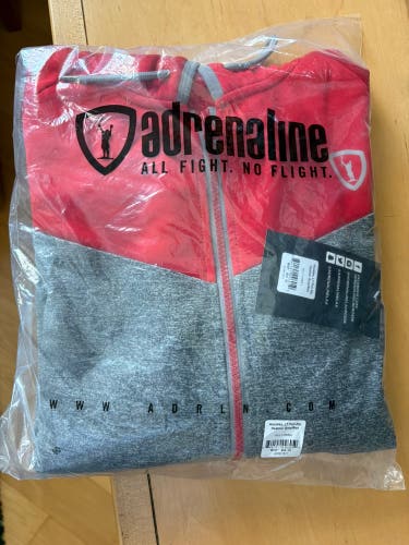 Gray/Red Men's Large Adrenaline Jacket (New)