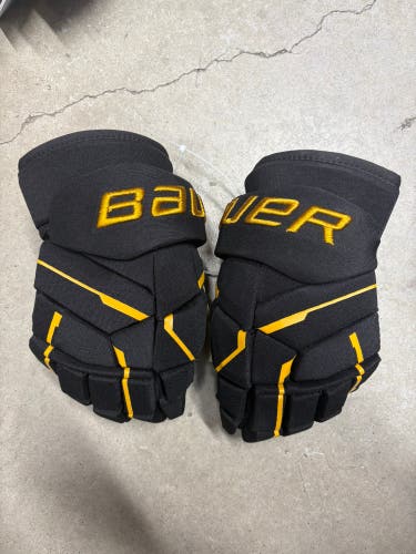 14” Bauer Mach Gloves Colorado College Pro Stock (Used) NCAA