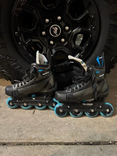 (Like New!!!!!) Marsblade O1 Inline Skates Regular Width Size 8.5