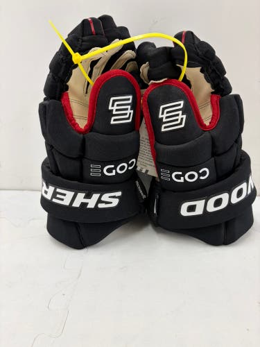 Sherwood Code Encrypt NHL Chicago Blackhawks Gloves Pro Stock (New)