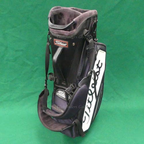 Titleist Premium Black/Blue/White4-Way Golf Stand Bag w/ Raincover