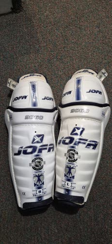 Senior Jofa 9060 14" Shin Pads Pro Stock