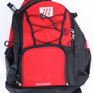 Marucci Sport MBBLZRBP-R Blazr Bat Pack Baseball Softball Red/Black Backpack NWT