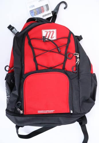 Marucci Sport MBBLZRBP-R Blazr Bat Pack Baseball Softball Red/Black Backpack NWT