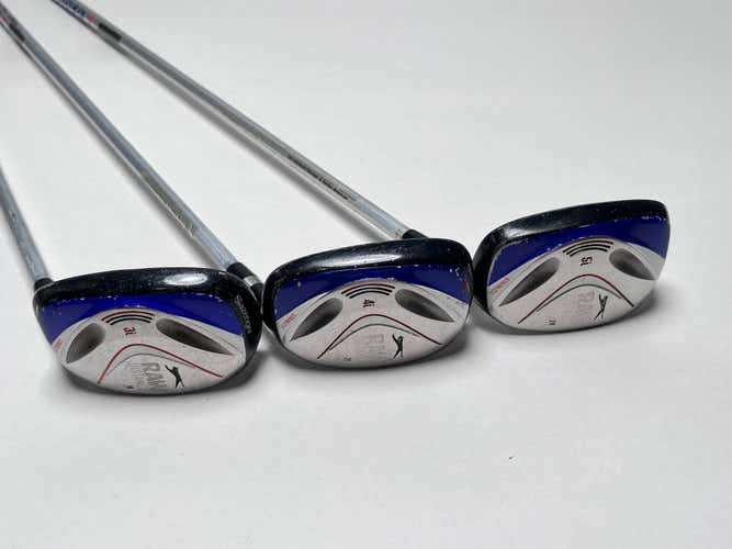 Slazenger Raw Distance Hybrid Set 3 4 5 18* 21* 24* Striper Regular Graphite RH