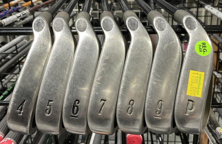 Callaway BIG BERTHA X-12 4-P Irons Set RCH99 SERIES Regular Flex Graphite USED