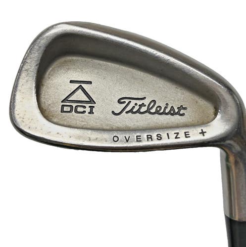 Titleist DCI Black Oversize Plus 8 Iron RH Tri Spec Stiff Steel 36" New Mid Grip