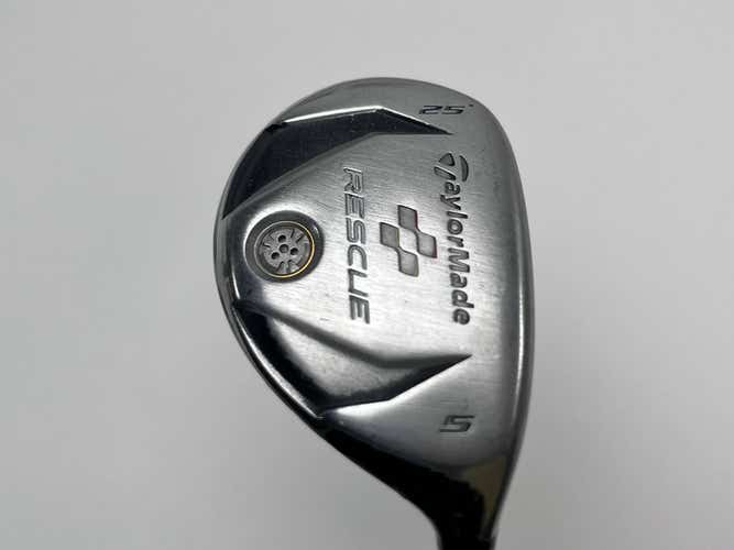 TaylorMade Rescue 2009 5 Hybrid 25* Aldila REAX 65g Stiff RH Midsize Grip