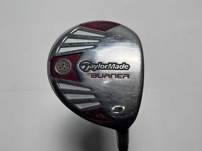 TaylorMade Burner Steel 2007 3 Fairway Wood 15* REAX 50g Stiff Graphite Mens RH