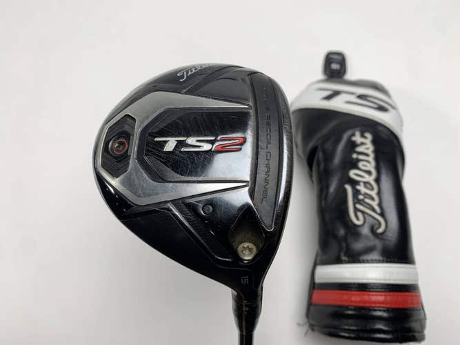 Titleist TS2 3 Fairway Wood 15* Kuro Kage Black 55g Regular RH HC