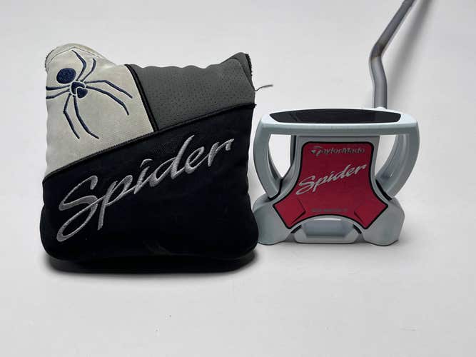 TaylorMade Spider Ghost White Double Bend Putter 35.5" Mens RH HC