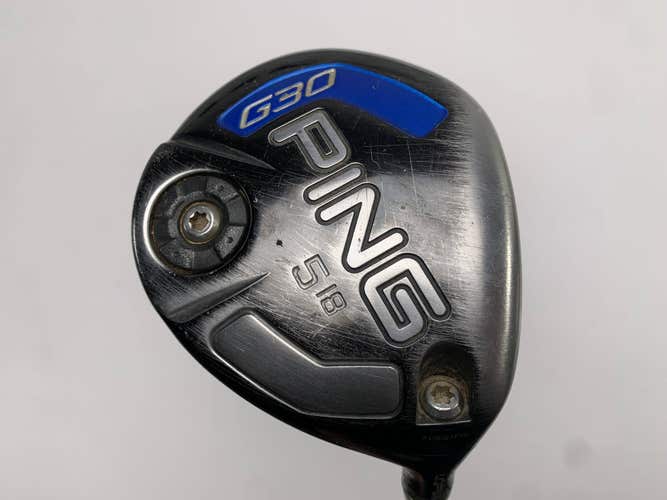 Ping G30 5 Fairway Wood 18* TFC419 Stiff Graphite Mens RH