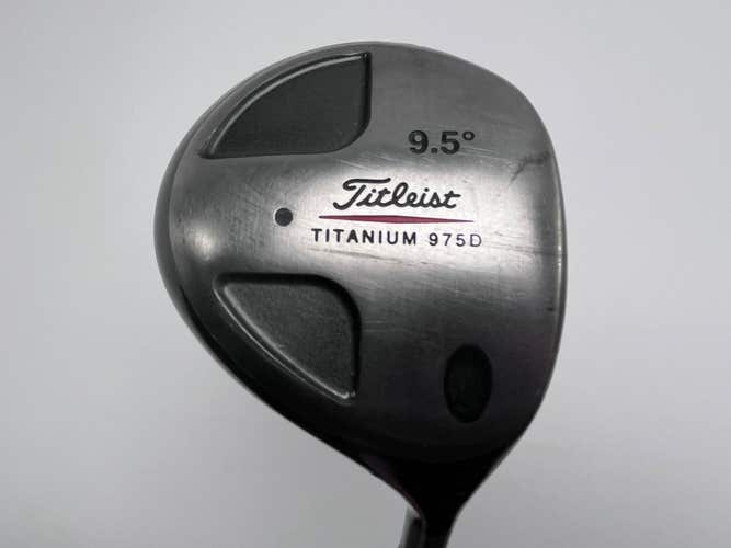 Titleist 975 D Driver 9.5* Graffalloy Pro Lite Regular Graphite Mens RH