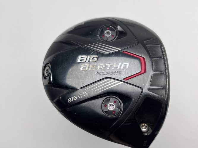 Callaway Big Bertha Alpha 816 DBD Driver 10.5*  Speeder 565 Stiff RH -1''