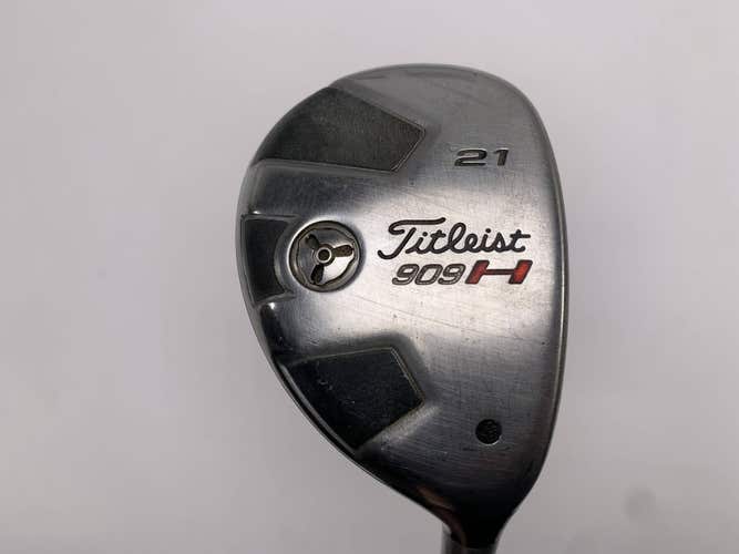 Titleist 909 H Hybrid 21* Aldila VooDoo Stiff Graphite Mens RH