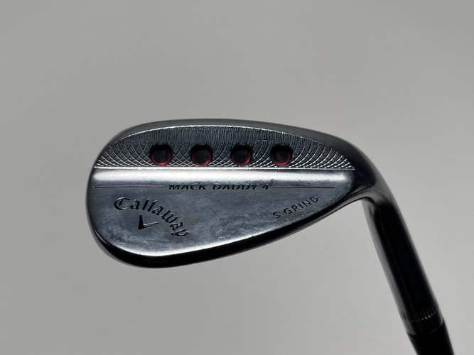 Callaway Mack Daddy 4 Chrome Wedge 60* 10 S-Grind KBS Tour Regular Plus Steel RH