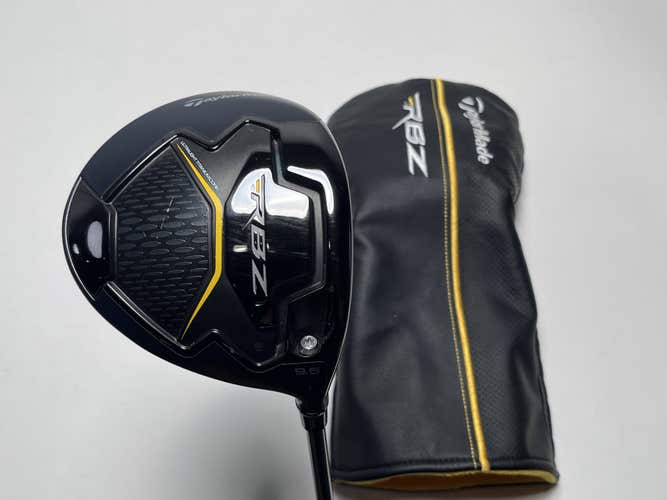 TaylorMade RocketBallz Black Driver 9.5* Matrix Ozik White Tie X4 Regular RH HC