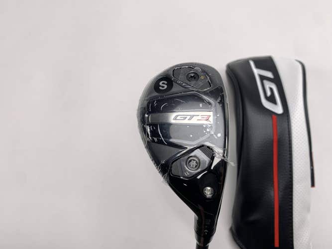 Titleist GT3 3 Hybrid 19* Project X HZRDUS 6.0 Black Gen 5 80g Stiff RH HC NEW