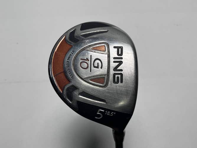 Ping G10 5 Fairway Wood 18.5* Grafalloy Pro Launch Red Regular Graphite Mens RH