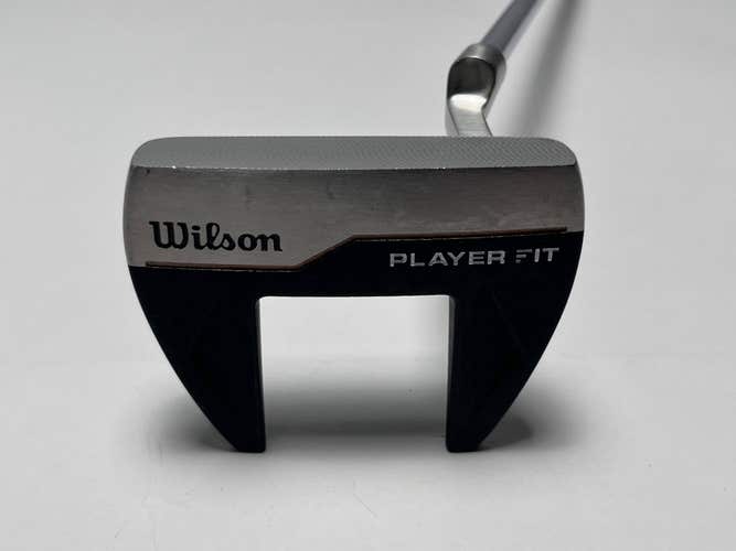 Wilson Player FIt Milled Face Mallet Putter 35" Mens RH
