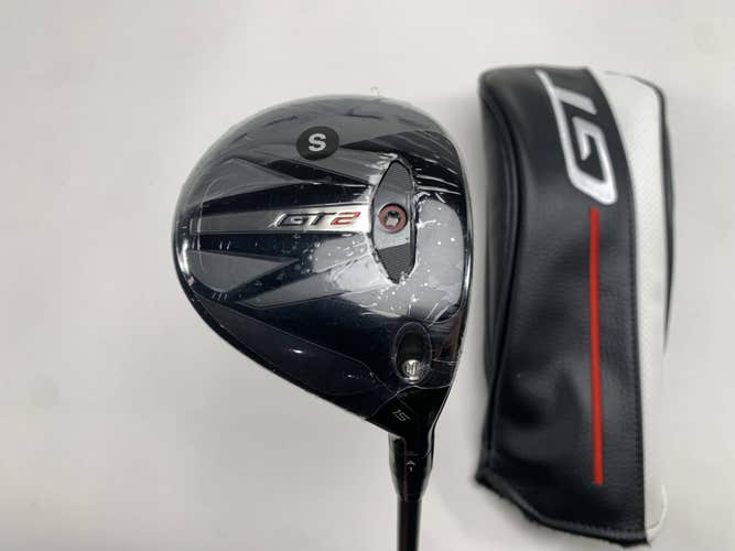 Titleist GT2 3 Fairway Wood 15* Tensei 1k Black Xlink Tech 75g Stiff  RH HC NEW