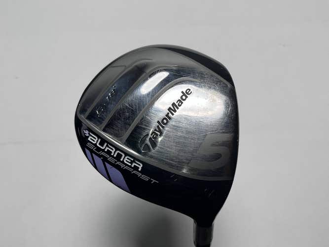 TaylorMade Burner Superfast 5 Fairway Wood 18* Matrix Ozik XCON-4.8 Ladies RH