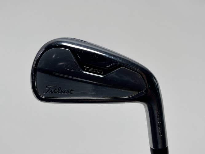 Titleist T200 2021 Single 4 Iron True Temper AMT Black S300 Stiff Steel Mens RH