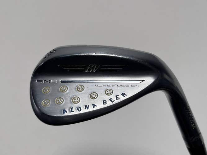 Titleist Vokey SM9 Tour Chrome Wedge 58* 8 M Project X Loading Zone 6.0 Stiff RH