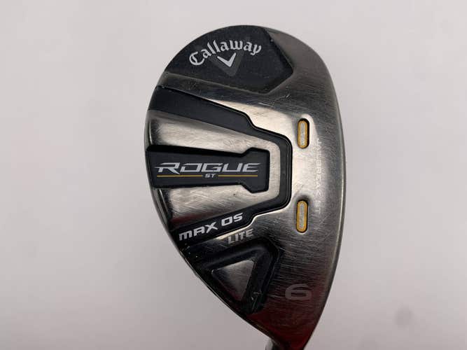 Callaway Rogue ST Max OS Lite 6 Hybrid 28* Cypher Fifty 5.0 50g Senior RH