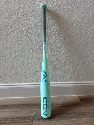 2026 Rawlings Icon Composite USSSA Certified Bat (-10) 19 oz 29" (Used)
