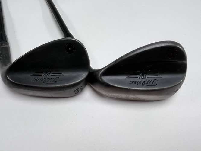 Titleist Vokey SM7 Jet Black Wedge Set 54* 10 | 58* 8 Wedge Steel Mens RH