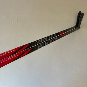 *2 Pack* of New 77 Flex P28 Senior Bauer Tracer Left Hand Pro Stock Hockey Sticks - Red