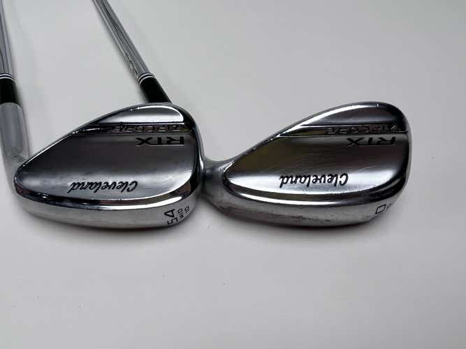Cleveland RTX ZipCore Tour Satin Wedge Set 54* 10 | 60* 10 DG Tour Issue RH