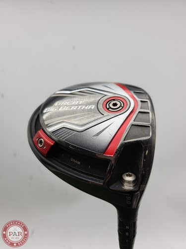 2014 CALLAWAY BIG BERTHA ALPHA DRIVER 9* REG PROJECTX HZRDUS T800 GOOD