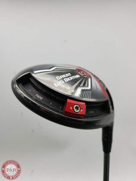 2014 CALLAWAY BIG BERTHA ALPHA DRIVER 9* REG PROJECTX HZRDUS T800