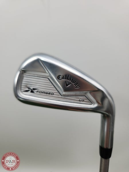 CALLAWAY X FORGED CF18 UT UTILITY IRON 27* XSTIFF AEROTECH STEELFIBER VERYGOOD