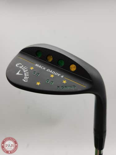 2018 CALLAWAY MACK DADDY 4 MATTE BLACK WEDGE 60*/12 STIFF TT DYNAGOLD 34.75" DEM